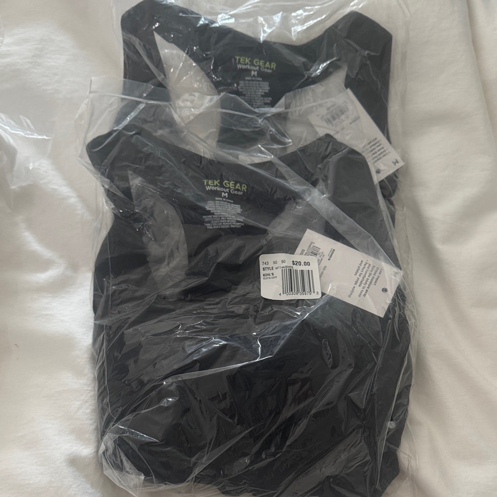 Tek Gear Black sports bras